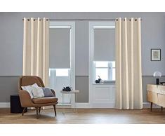 G&S Rideau à Oeillets, Beige, 190L/130W