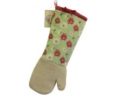 Manique Vert Citron 39Â cm Fleurs Design bow1620