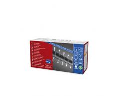 Konstsmide 3691-203 Guirlande Lumineuse avec Globes à LED, Plastique, 2.4 W, Blanc