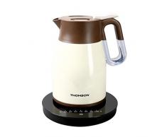 Bouilloire electrique sans fils, isotherme, 1,5 litres, crÃ¨me