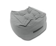 TODAY 103043 Pouf, Gris, 45x45x45