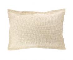 Unique Living Coussin dÃ©coratif, Coton, Ivoire, 40 x 60 cm