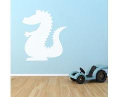 Supertogether dragon de tableau blanc effaÃ§able Ã Â sec enfants chambre salle de jeux sticker mural 388 x 433 mm