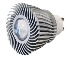 Transmedia LP2-3SL Power Spot LED 230 V 3 W GU10 Blanc Chaud