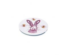 Gillian Kyle GK/C/O1/H Dessous de verre LiÃ¨vre avec abeilles CÃ©ramique