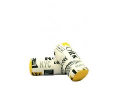 13 CASA Set Coussin 2 unités. Moderne Blanc/Jaune