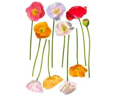 Plage 152752 Sticker Mural - Au Bord du Chemin, 1 Planche, 48 x 68 cm