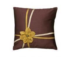 Premier Housewares 5001351 Coussin EloÃ¯se Polyester AmÃ©thyste/Or 40 x 1 cm