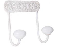 Better & Best Cintre 2 grilles, Blanc, 10 x 4, 9 cm, matÃ©riau : mÃ©tal, Taille Unique