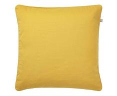 Dutch Decor Coussin Java, Coton, Jaune, 50Â x 50Â cm