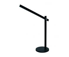 LEDVANCE PANAN Alu LED | Lampe de Bureau + Télécommande | Aluminium Noir | 7W | Blanc Chaud/Froid 3000/6500K