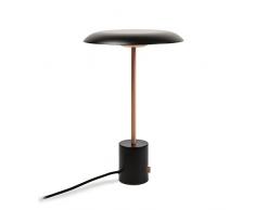 Faro Barcelona 28388 â Hoshi Bureau Noir/Cuivre brossé 12 W LED 3000