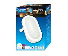 envirotrol plafonnier lED extérieur ovale, 12 W, bleu