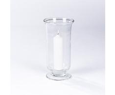 Lambert Venezia Photophore en Verre Transparent H37 D19 cm Accessoires en Verre Transparent Taille Unique