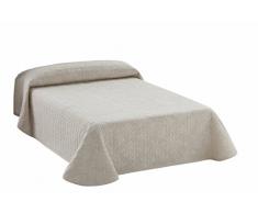 Eysa Jazmin Boutis Jacquard en Polycoton Blanc 235 cm