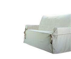 Eysa Housse de Fauteuil Puntilla Couleur 01 100% Coton, Ãcru, 1 Place