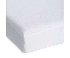 Kinzler C-03076/00 Drap-Housse hygiÃ©nique pour Matelas Taille Enfant avec revÃªtement en polyurÃ©thane Blanc 70 x 140 cm