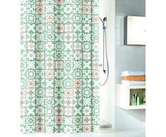 Kleine Wolke Textilgesellschaft Rideau de Douche, Fibres Synthétiques, Multicolore, 200x180 cm