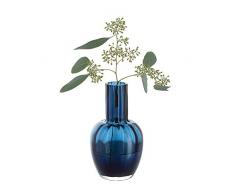 Dartington Crystal Little Treasures Vase Optique Bleu 150 mm
