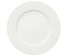 Villeroy & Boch - Assiette de Gourmet Royal, Assiette Ronde Ãlégante en Porcelaine Bone Premium de Qualité, Blanche, Compatible Lave-Vaisselle, 300 mm
