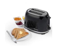 Progress EK2937P-VDE Deco 2 Slice Toaster with European Plug, 850 W, Black / Stainless Steel