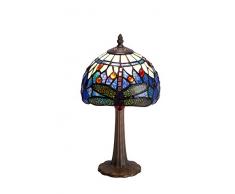 Ivintage Belle Epoque bureau 20 x 20 x 37 cm bleu