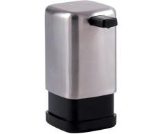 Gedy Nikita Distributeur de Savon, Acier Inoxydable, Chrome satiné, 10 x 7 x 14