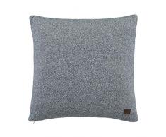 Marc OPolo Loma Cushion Coussin, 100% Cotton, Anthracite, 50 cm x 50 cm