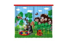 AG Design fCC/XL 6313 Rideau Voilage pour Chambre denfant Motif Taupe