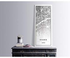 Bonamaison DÃ©coration Murale en Toile, Multicolore, 60 x 140 cm