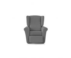 Eiffel Textile RennesÂ âÂ Housse canapÃ© Fauteuil 55 x 195 x 2 cm Gris
