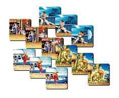 Half Moon Bay CST4CC02 Dessous de Verres, Multicolore, Unique