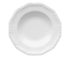 Rosenthal 10430-800001-10321 Assiette Creuse 21 cm, Porcelaine, Blanc