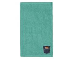 Lois Serviette de Plage, Bleu Turquoise, 90 x 170 cm