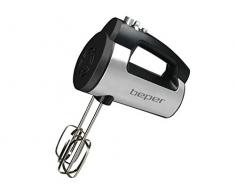 BEPER BP.350 Batteur Ã©lectrique 300W 6 vitesses+turbo, 300 W, Acier