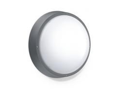 Applique murale philips 06640999 wL120V lED16S/plafonnier/830 3000 k 1600 lM de rechange pour 2 x 26 w, gris, equivalent 81658PH