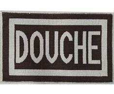 Partie Zen Tapis, Coton, Brun, Unique