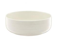 Ambition 93054 Assiette Ã dessert Piano Assiette Ã tarte en porcelaine Passe au lave-vaisselle Moderne et Ã©lÃ©gant, Porcelaine, ivoire, 15,5 cm SchÃ¼ssel