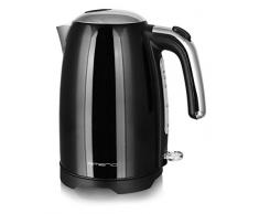 Emerio WK-121591 Bouilloire en acier inoxydable RETRO Noir