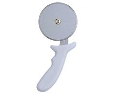 Grunwerg P111 Roue de roulette à pizza, 18/10 en acier inoxydable, en acier inoxydable, Blanc