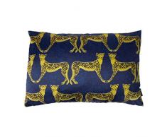 Riva Home Coussin Garni de Plumes, Bleu Marine, 40 x 60cm (16 x 24)