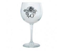 Artina 16465 Verre Ã vin avec Motif Ã©toile pour jubilÃ© 70Â Ans
