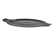 Eschenbach Porcelaine 49247992013227Â Cook et Serve Couvercle 20Â cm Faitout en Porcelaine, Noir, 26,5Â x 1,5Â x 20,8Â cm