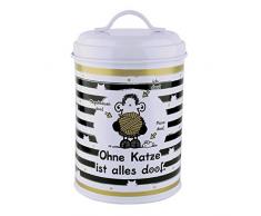 Sheepworld 45998 Boîte en métal Motif chat est tout doof, friandises 130 cl