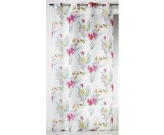 Homemaison 09470-8-AL Voilage Etamine/Polyester Multicolore 1 x 140 cm