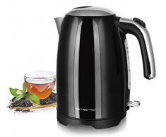 Emerio WK-121591 Bouilloire Ã©lectrique, 1,7 l, 2200 W, sans BPA, arrÃªt automatique, 2200 W, Noir
