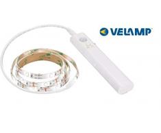 Velamp Silk ruban LED à piles, avec détecteur de mouvements, blanc
