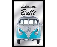 Empire Merchandising 657640 Van Volkswagen-California Miroir imprimÃ© avec Cadre en Plastique 20 x 30âSpiegel cm