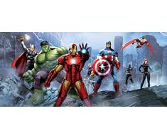AG Design ftdnh 5328Â Marvel, Papier Peint en Non-tissÃ© de, 1Â Partie, Multicolore, 0,1Â x 202Â x 90Â cm