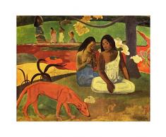 Legendarte Tableau, Impression sur Toile - Areaarea/JoyeusetÃ©s Paul Gauguin - cm. 60x75